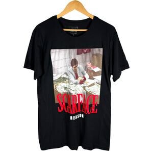 Scarface x Reason New York The World Is Yours T-shirt Men’s L - Streetwear Punk